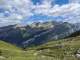 Vue sur la Dent de Verreu et la tête du Grenier (8 juillet 2023)