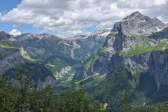 Panorama sur le cirque du fer à ch (8 juillet 2023)