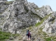 Montée dans les rochers (3 septembre 2016). Merci à Yannig Le Louerec pour la photo !