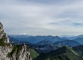 Vue sur le Mont Blanc au fond (3 septembre 2016). Merci à Yannig Le Louerec pour la photo !