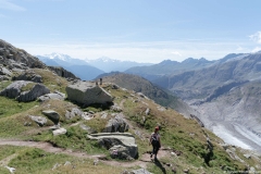 Le Cervin est visible en arrière-plan (26 aout 2018)