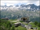 La Croix du Lognan sur fond d'Aiguilles Rouges