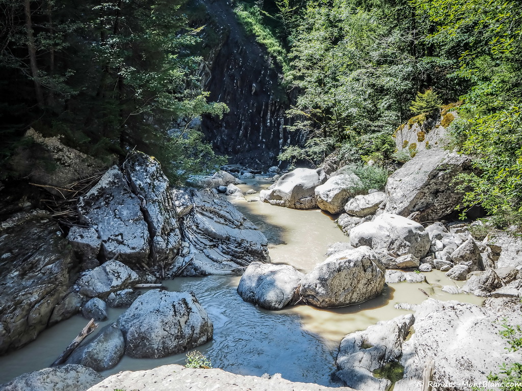 Gorges De La Jogne River Canyon in Broc, Switzerland Stock Photo - Image of  ravine, national: 148567004