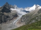 Aiguille du Triolet, Glacier de Pré de Bar et Mont Dolent