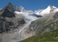 Aiguille du Triolet, Glacier de Pré de Bar et Mont Dolent