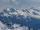 Vue sur la Pointe d'Areu et la Pointe Percée (9 avril 2017)