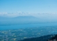 Vue sur le Léman et la Chaine du Mont-Blanc (23 avril 2017)