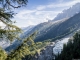 Vue sur le Glacier des Bossons