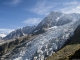 Aiguille du Midi et Glacier des Bossons