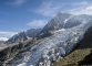Aiguille du Midi et Glacier des Bossons