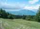 Vue sur le Môle depuis la piste de ski montant au Lac Bénit (23 juillet 2017)