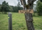 Panneau indiquant la Buvette du Lac Bénit (23 juillet 2017)