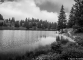 Lac Bénit depuis la rive sud-est (23 juillet 2017)