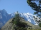 Vue sur le Mont-Blanc (18 aout 2007)