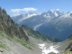 Panorama sur le Glacier du Tour, l\'Aiguille d\'Argentière, le Glacier d\'Argentière et l\'Aiguille Verte (25 juillet 2006)
