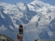 Superbe panorama face au Mont Blanc