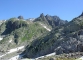 Un peu de neige persiste sur le sentier (25 juillet 2006)