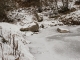 Le Lac d'Armacette sous la glace