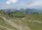 Depuis l'aiguille Verte