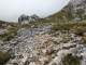 Eboulis sur le sentier (30 juillet 2023)