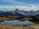 Lac de Peyre avec vue sur les Aravis et le Massif du Mont-Blanc (15 novembre 2015)