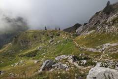 Chemin menant au Lac de Peyre (30 juillet 2023)