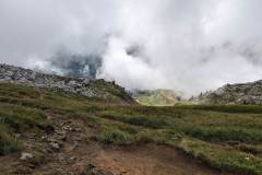 Vue sur la vallée en contrebas (30 juillet 2023)