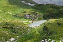 Lac de Peyre en montant au Col de Balafrasse (30 juillet 2023)