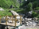 Passerelle sur le torrent du Souay (10 juillet 2010)