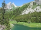 Le Lac de Taney avec les Jumelles à l'arrière plan