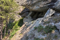 Rochers sur le sentier (29 juillet 2024)
