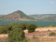 Magnifique lac bordé de terre rouge (ruffe), au calme et à la tranquillité incomparable (10 juillet 2003)