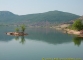 Magnifique lac bordé de terre rouge (ruffe), au calme et à la tranquillité incomparable (10 juillet 2003)