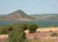 Magnifique lac bordé de terre rouge (ruffe), au calme et à la tranquillité incomparable (10 juillet 2003)