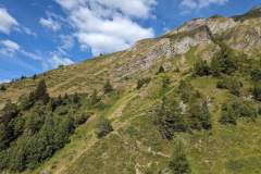 Vue de l’autre côté de la combe (9 août 2023)