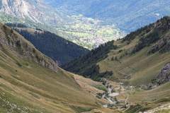 Vue sur le hameau Licony (9 août 2023)