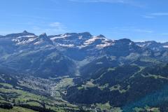 Vue depuis le sommet (14 juillet 2024)