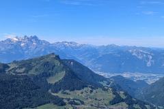 Vue depuis le sommet (14 juillet 2024)