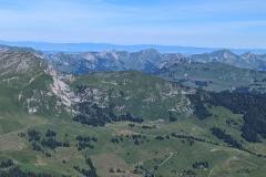 Vue depuis le sommet (14 juillet 2024)