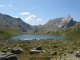 Premier Lac Jovet avec les Aiguilles de la Penaz à droite