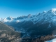 Vue sur la Vallée de Chamonix (20 décembre 2015)