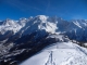 Chaine du Mont-Blanc depuis le Prarion (23 février 2014)