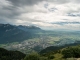 Vue sur le Massif des Bornes (29 juillet 2017)