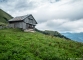 Arrivée aux Chalets de la Ravire, juste avant le Petit Môle (29 juillet 2017)