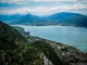 Vue sur le Lac d'Annecy et le Semnoz