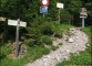 Départ au parking des Sardoches où l'on prendra le chemin de droite...