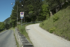 Prendre le Chemin du Réservoir sur la droite (31 mai 2019)