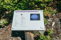 Panneau d'information sur le Sentier des Planètes (31 mai 2019)