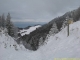 Vue depuis le col dans la brume (23 novembre 2008)