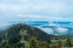 Vue sur le Léman et le Jura (1er octobre 2017)